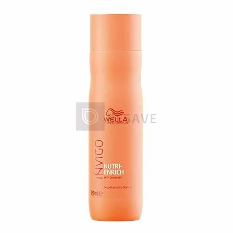 Wella Professionals Nutri Enrich Shampoo, Tamanho: 250 ml (Pacote de 1)