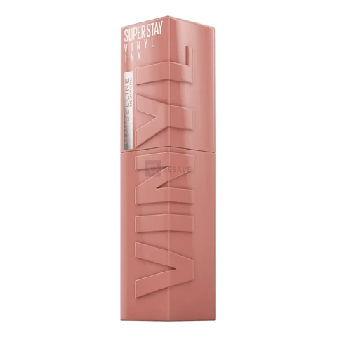 Batom Líquido Longa Duração com Efeito Gloss, Brilho Instantâneo e Acabamento Espelhado, com Fórmula Vegana e Conforto para os Lábios, Cor Captivated, Maybelline SuperStay Vinyl Ink, 4,2ml