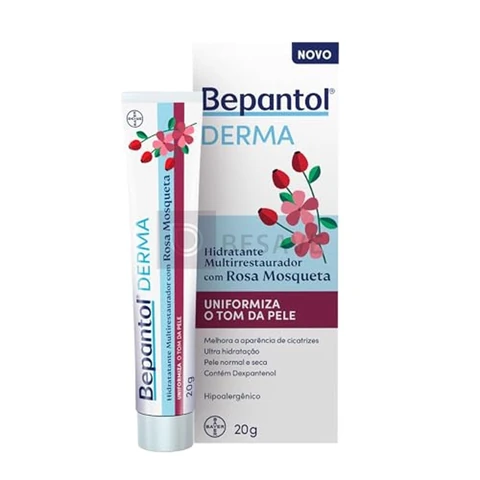 Bepantol Derma Rosa Mosqueta Hidratante Multirrestaurador 20g