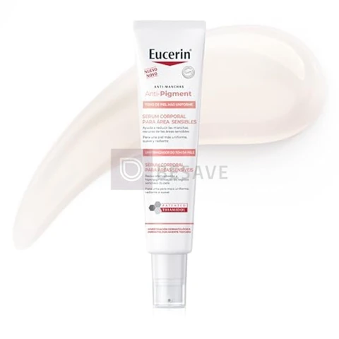 EUCERIN Sérum Corporal Antimanchas Áreas Sensíveis 75ml, Anti-Pigment, Clareador Axilas e Virilha, Thiamidol
