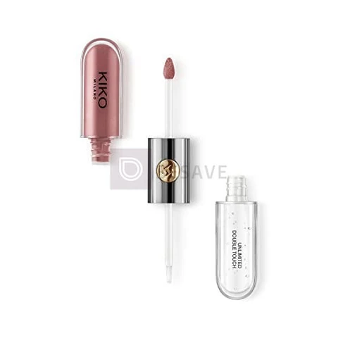 KIKO MILANO, Unlimited Double Touch, Batom e Gloss Incolor, Cor