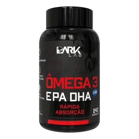 Ômega 3 Epa Dha 240 Cápsulas Dark Lab