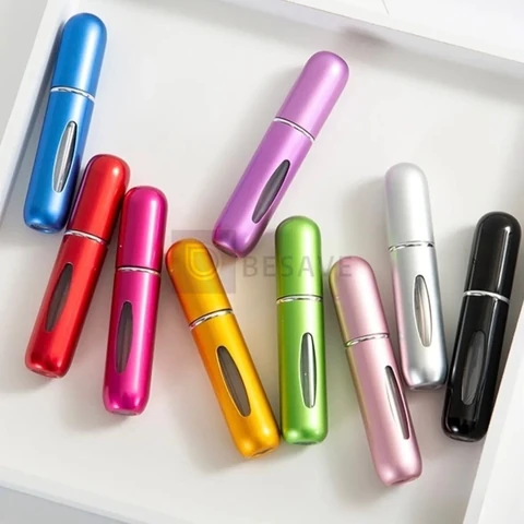 10 Mini Frasco Recarregável Mini Frasco Porta Perfume Bolsa