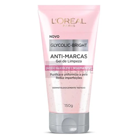 L'Oréal Paris Gel de Limpeza Anti-Marcas Glycolic-Bright 150g