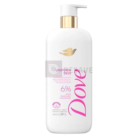 Dove Sabonete Sérum Líquido Uniform Skin 547ml