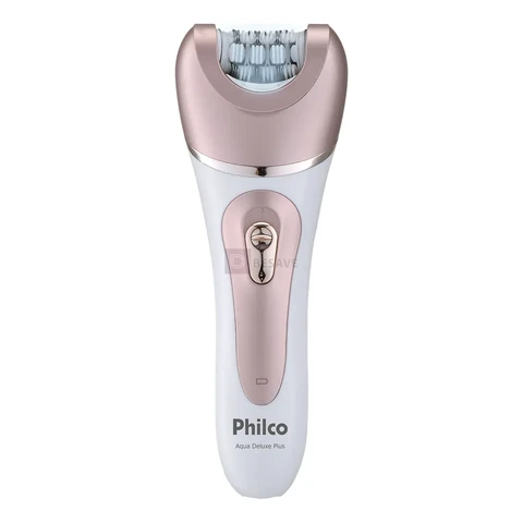 Depilador Philco Aqua Deluxe Plus Pdp02r Cor Branco/Rosa