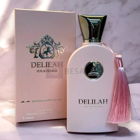 Perfume Árabe Delilah Maison Alhambra Eau De Parfum 100 Ml color rosa