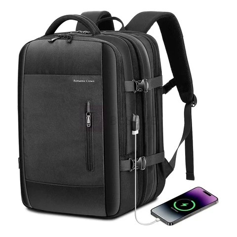 Mochila Viagem Executiva Grande Notebook Masculina Feminina