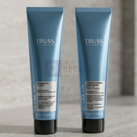 Kit Truss Hydra Air - Shampoo 50ml + Condmask Máscara Condic