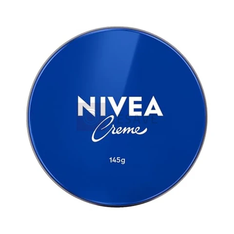 NIVEA Creme Hidratante Lata 145g, Hidratação Profunda 24h, Corporal, Uso Diário, Multibenefícios, Todas as Peles