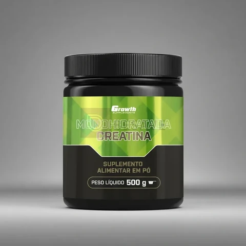 Creatina Monohidratada 500g em Pó (Growth)