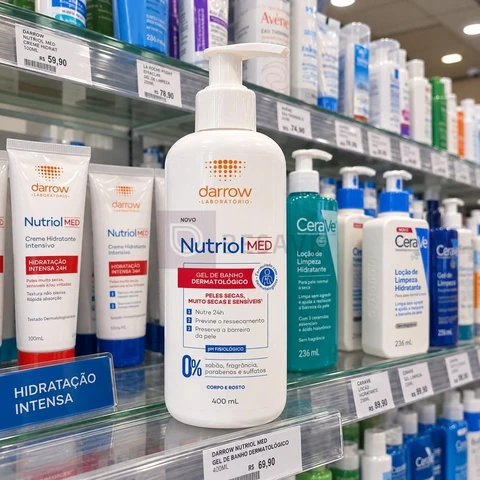Nutriol Med Gel De Banho 400ml