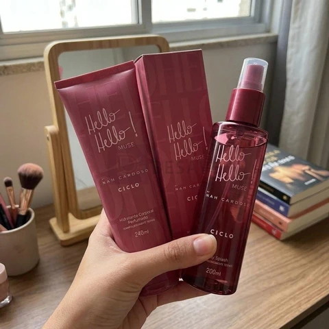 Combo Muse Hidratante 240ml + Body Splash 200ml Ciclo Desodorante Corporal