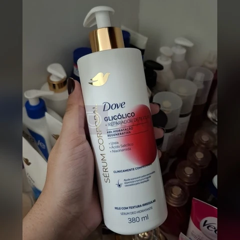 Dove Hidratante Sérum Corporal Glicólico + Reparador de Textura 380ml