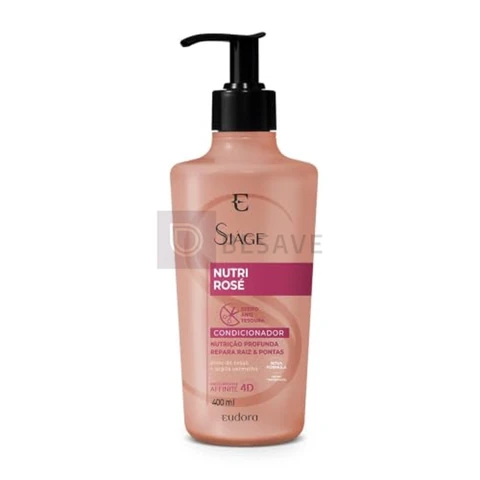 Eudora Siàge Condicionador Nutri Rosé 400Ml