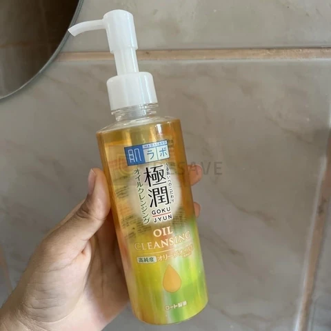 Hada Labo® Gokujyun Oil Cleasing - Óleo de limpeza facial demaquilante com Ácido Hialurônico 200ml