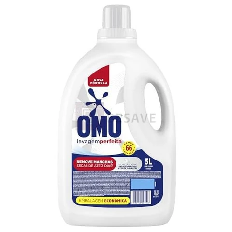 OMO Lavagem Perfeita - Sabão Líquido 5L