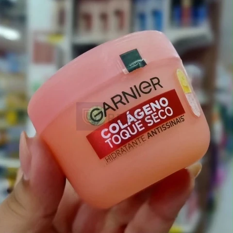 Hidratante Facial Antissinais com Colágeno, Niacinamida e Vitamina C, Aumenta a Firmeza e Elasticidade da Pele, 48h de Hidratação, Garnier, 85g