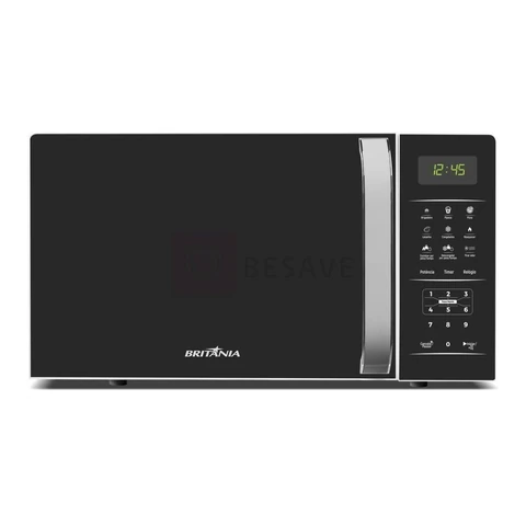 Micro-ondas Britânia 20L Pintura Limpa Fácil BMO23
