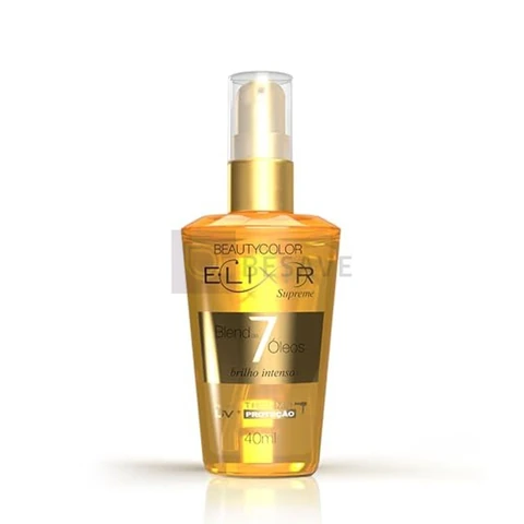 E.lixir Blend de 7 Óleos - Brilho e Luminosidade - BEAUTYCOLOR - 40ml
