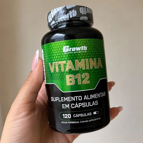 Vitamina B12 120 cáps. Growth Supplements