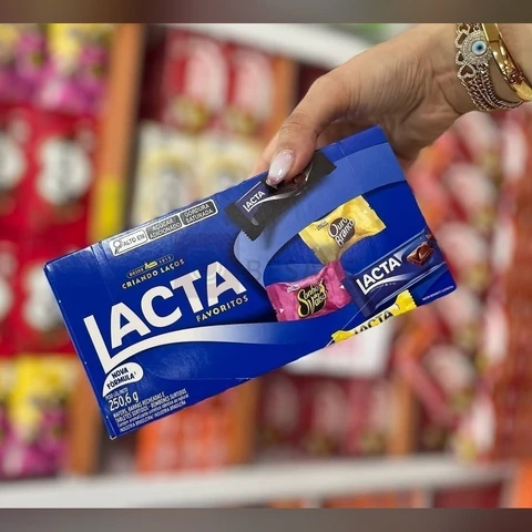 Lacta Favoritos - Caixa de variedades chocolates, 250,6g