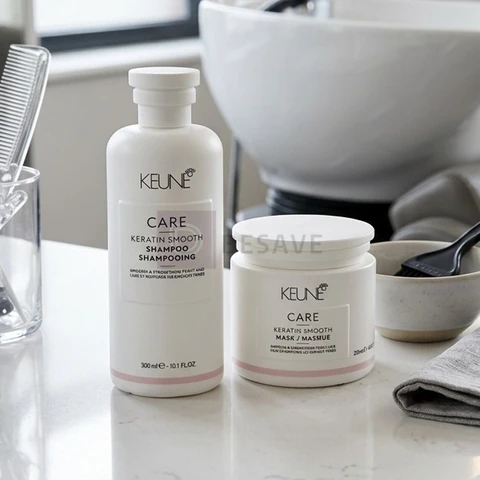 Kit Keune Care Keratin Smooth Shampoo Mask (2 Produtos)