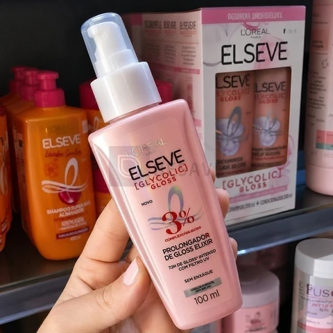 Sérum Elixir Antiporosidade, Elseve Glycolic Gloss L'Oréal Paris, 100ml