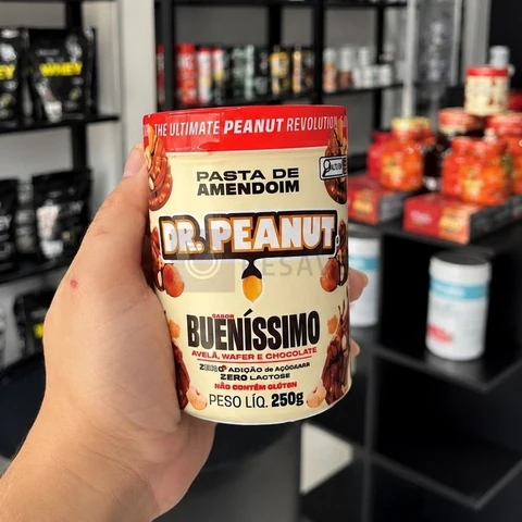 Dr. Peanut Pasta de Amendoim Bueníssimo 250g - Com Whey Protein