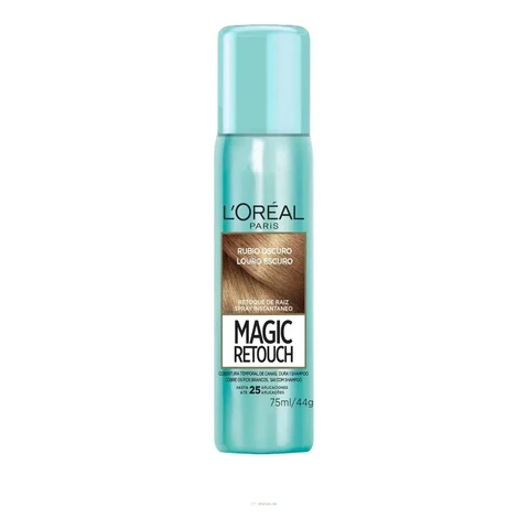 Retocador de Raízes Magic Retouch da L'Oréal Paris Tom de Loiro Escuro