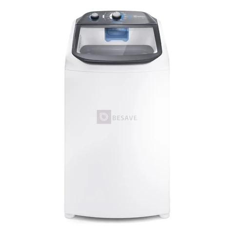 Máquina de Lavar Electrolux 13kg Cesto Inox LDA13 Branco