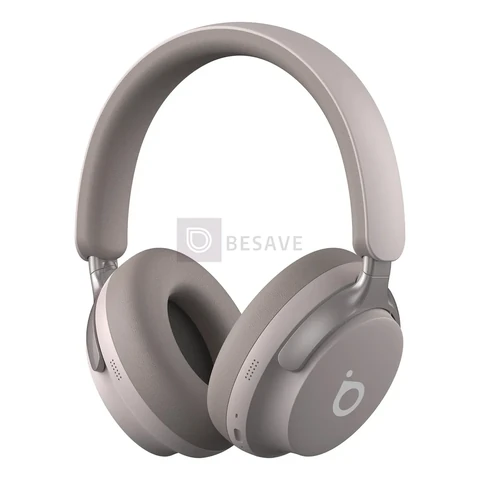 Headphone Bluetooth 5.4 Com Anc+enc 40h Bateria Basike Fone Headset Bluetooth Com Microfone Hi-fi Estéreo Rosa