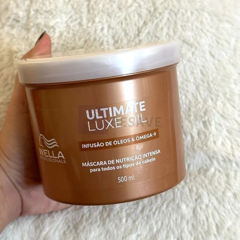 Máscara Wella Professionals Ultimate Luxe Oil 500ml