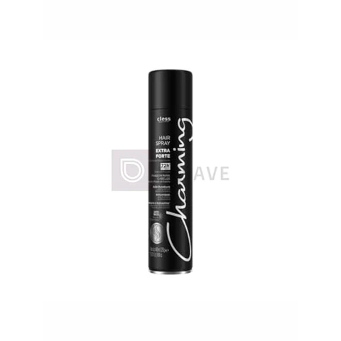 CHARMING Hair Spray Fixador 400 Ml Black Unit Charming