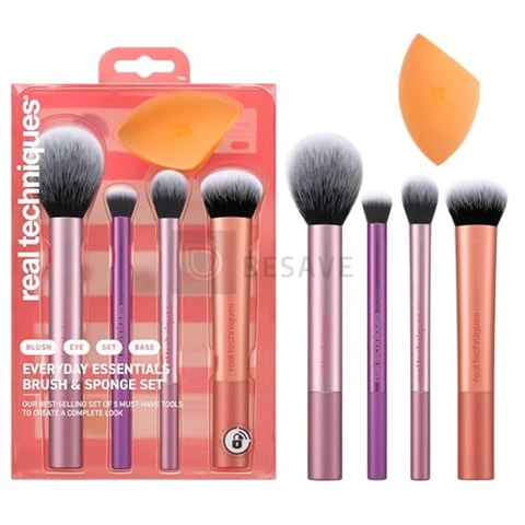 Kit Everyday Essentials, REAL TECHNIQUES