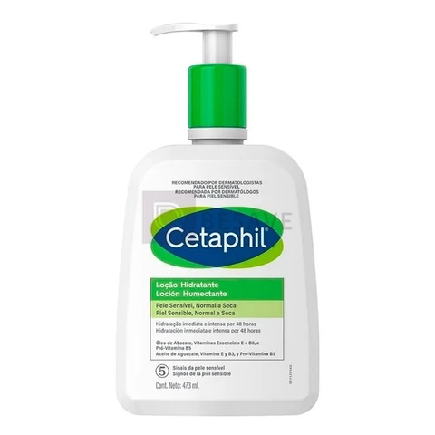 Cetaphil Loção Hidratante Galderma para Pele Normal a Seca 473ml