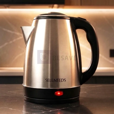 Chaleira Elétrica Jarra Café Chá Inox 110v