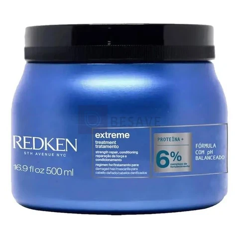 Máscara de Reconstrução para Cabelos Danificados Extreme Redken 500ml