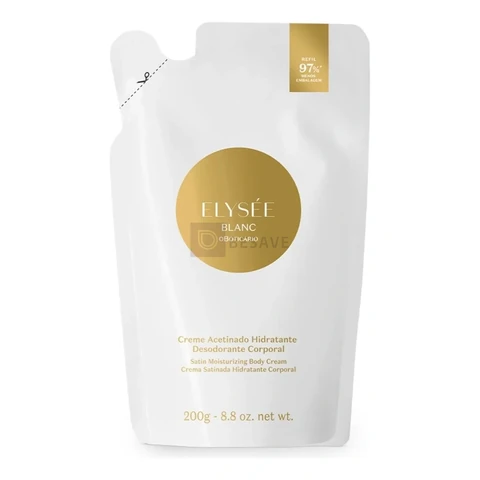 O Boticário Elysee Blanc Refil Creme Desodorante 200g