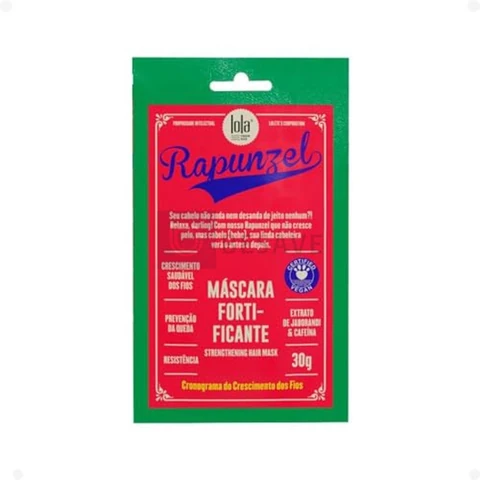Lola Rapunzel Máscara Capilar Fortificante, Tratamento Capilar, 30g
