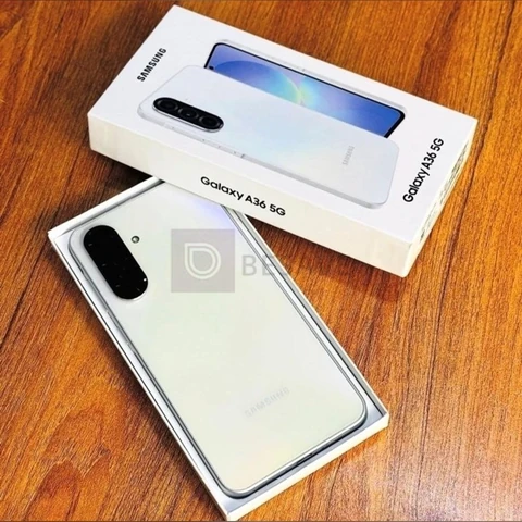 Smartphone Samsung Galaxy A36 5G 128GB 6GB RAM Câmera Tripla de até 50MP Selfie de 12MP IP67 Super AMOLED 6.7'' NFC Recursos AI Android e Segurança Snapdragon - Branco