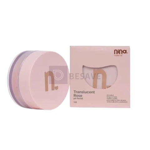 NINA PÓ FACIAL SOLTO TRANSLUCENT ROSE