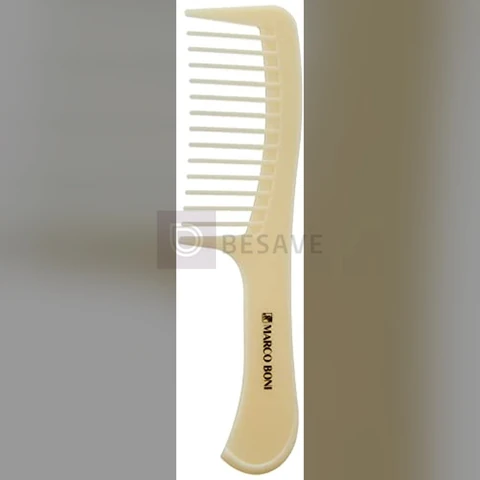 Marco Boni Pente Profissional Dentes Largos E Espaçados 1275 Preto 1 Unidade