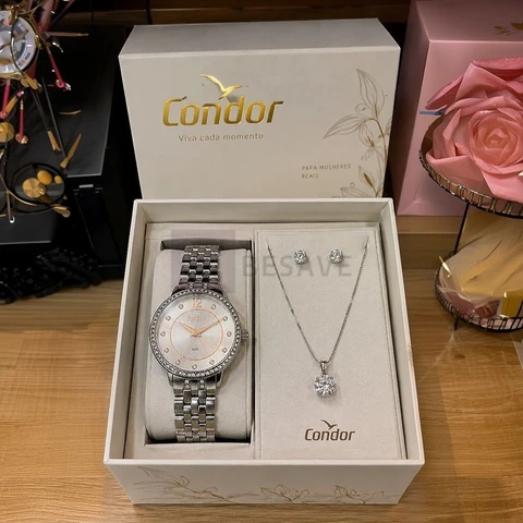 Kit Condor Feminino Co2036myc/k4k Prata