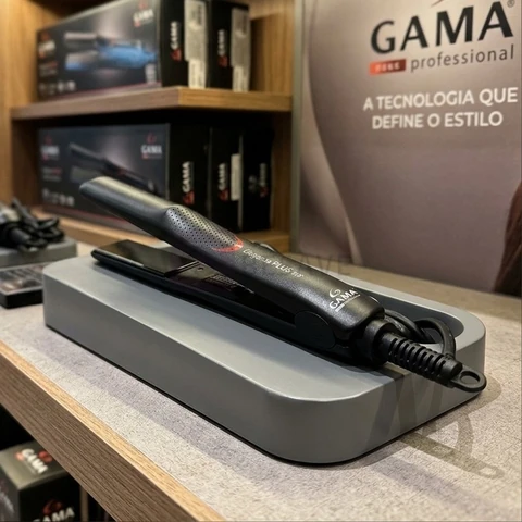 Chapinha De Cabelo Prancha Gama Italy Professional Cor Preto