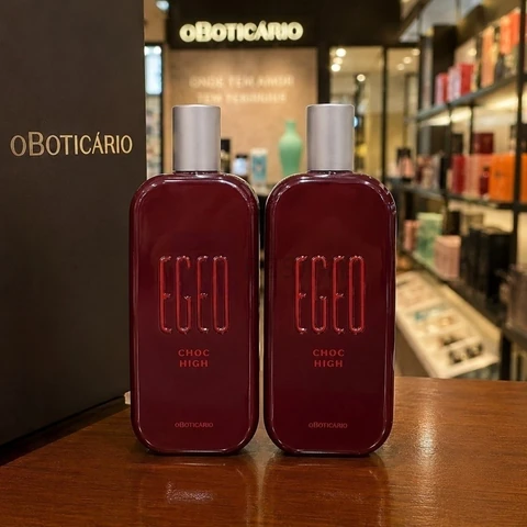 Combo Egeo Choc High Desodorante Colônia 90ml (2 itens)