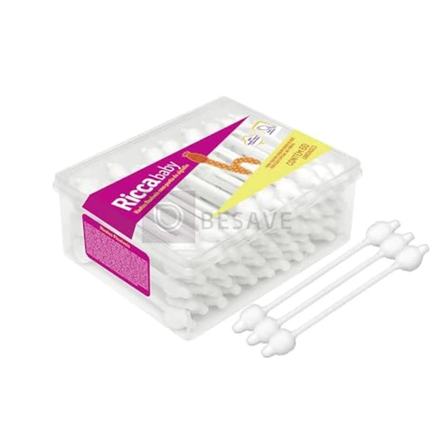 Ricca Hastes Flexíveis Baby Ricca 60un