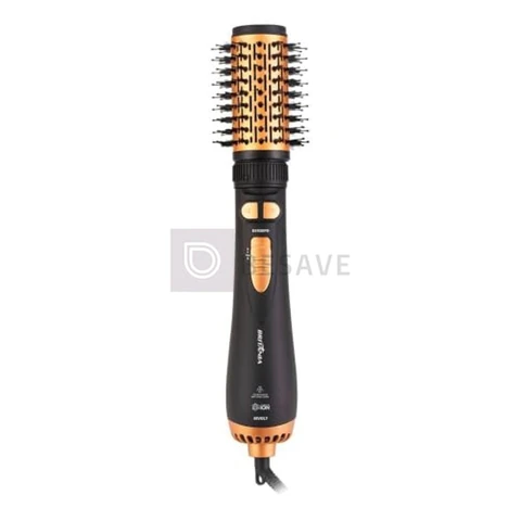 Britânia Escova Rotativa BER20PD 3 Temperaturas 1300W Bivolt Preto e dourado
