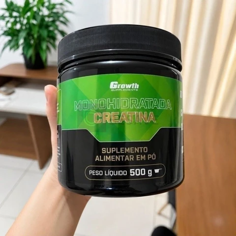 Creatina Monohidratada 500g em Pó (Growth)