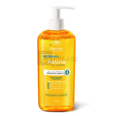 DARROW ACTINE OIL CONTROL GEL DE LIMPEZA 240G